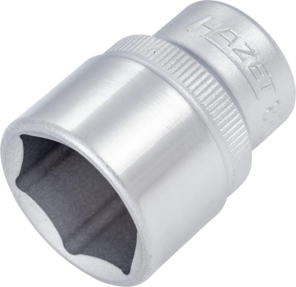 Hazet Steckschlüsseleinsatz, Sechskant, Vierkant hohl 10 mm (3/8 Zoll), 18 mm, Mit Rändelung, 880-18