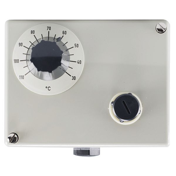 JUMO Doppelthermostat (TR/STB), 30 bis 110 °C, Einbaulänge 200 mm, 60000196
