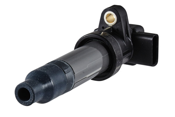 HELLA Zündspule, 4-polig, Kerzenschachtzündspule, geschraubt, 5DA 230 036-161