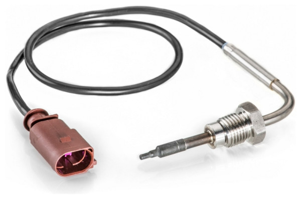 HELLA Sensor, Abgastemperatur, 2-polig, geschraubt, Kabel: 450mm, 6PT 014 494-361