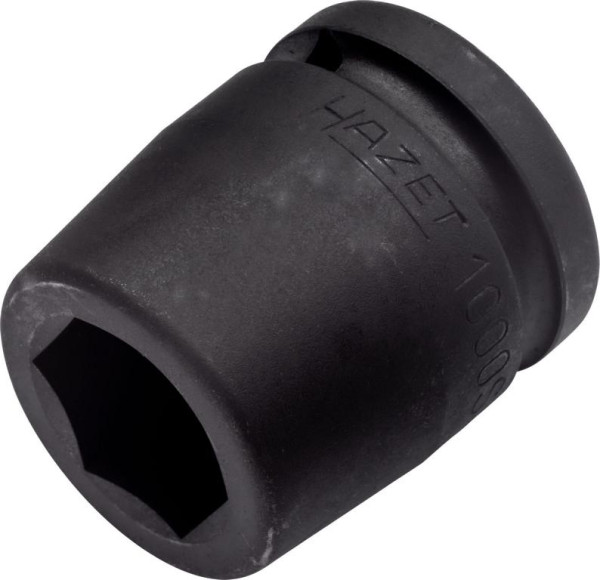 Hazet Schlag-, Maschinenschrauber Steckschlüsseleinsatz, Sechskant, Vierkant hohl 20 mm, Außen-Sechskant Profil, 24 mm, kurz, 1000S-24