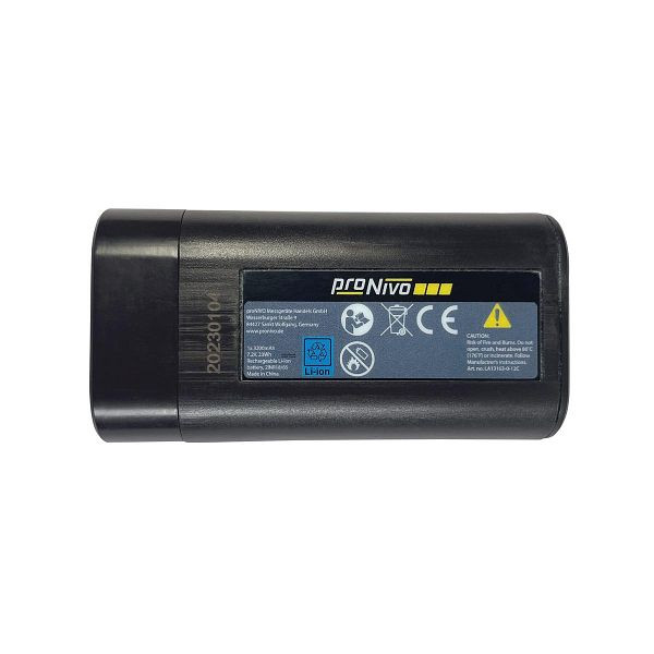 proNIVO Lithium-Ionen-Akku für Rotations- und Linienlaser, 205-LA13163-0-12C