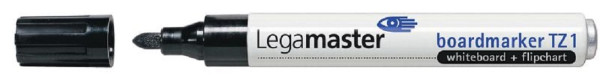 Legamaster Boardmarker TZ 1 schwarz, VE: 10 Stück, 7-110001