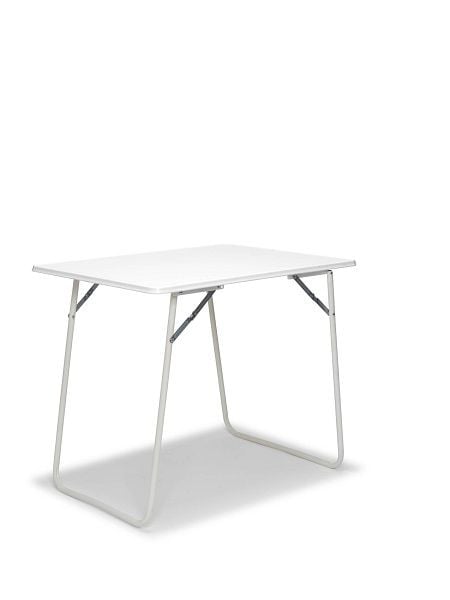 BEST Camping Klapptisch 60x80 cm, Weiß, 36506800, 4043153002541