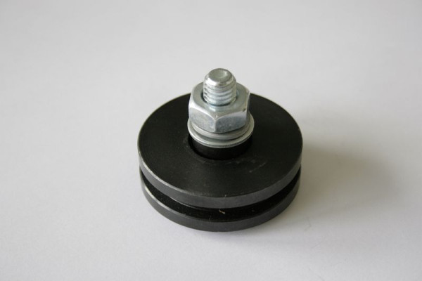 ELMAG Laufrolle komplett (Flachnut) für A-44/45/46, STM 610Bei Tisch auf der linken Seite, 9601406