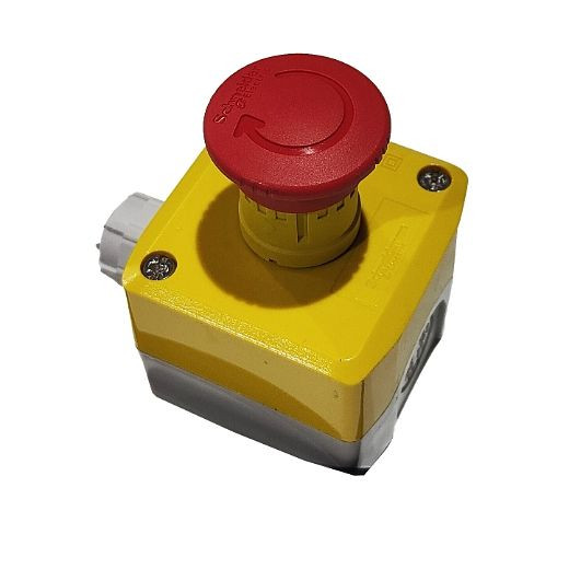 ELMAG Not-Aus-Schalter zu Ziegelschneidmaschine ZSM-L 890/700 und ZSM-XL 890/700, 9601515