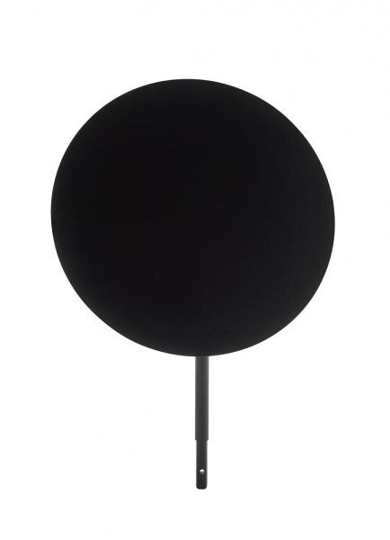 APS Schild -VALO- Ø 25 cm, Höhe: 33 cm Metall, schwarz, 14034