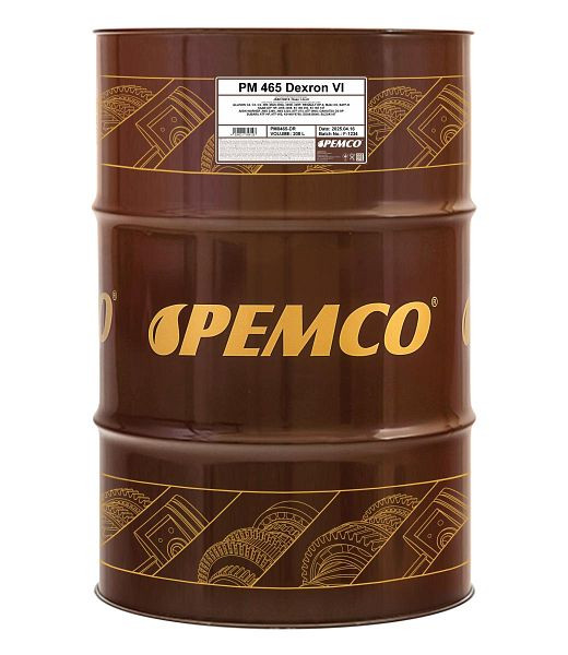 PEMCO Getriebeöl 465 ATF D VI, VE: 208 l, PM0465-DR