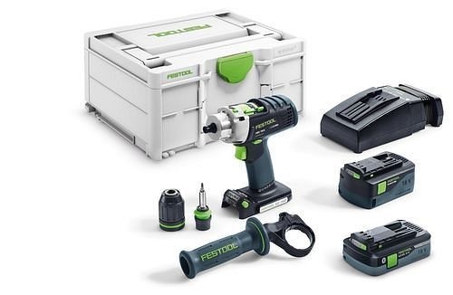 Festool Akku-Schlagbohrschrauber PDC 18/4 5,2/4,0 I-Plus QUADRIVE, 576467