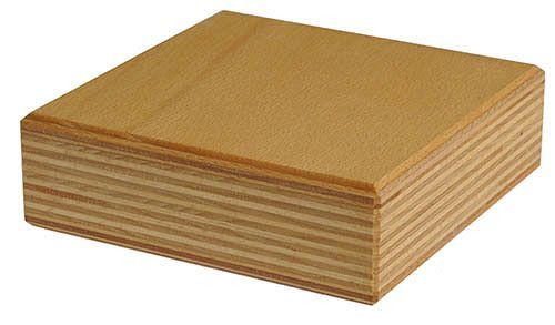 Bedrunka+Hirth Arbeitsplatte workraster Tiefe 750 mm, Zwischenplatte für Verkettung, Buche Multiplex, 1400/25 mm, 07.8114.72