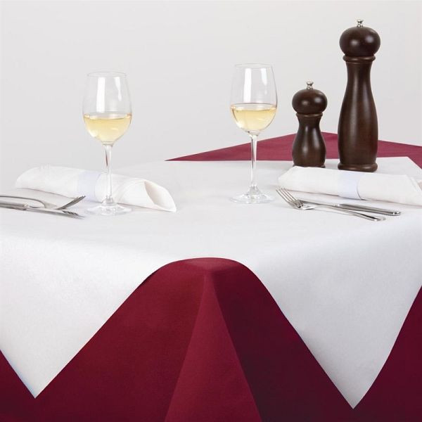 Duni Schonbezug weiß, VE: 100 Stück, hochwertig, GJ126, 107321031652185