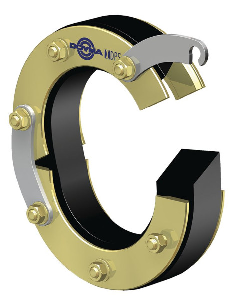 DOYMA Curaflex Dichtungseinsatz Quick In A mit DPS DN 150, für 86,0 - 94,0 GGV / EPDM, 101209015000