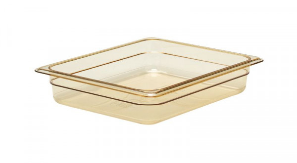 Cambro H-PAN™ Hitzebeständige GN-Behälter GN1/2-65, 3,9 Liter, Bernstein, VE: 6 Stück, 22HP150