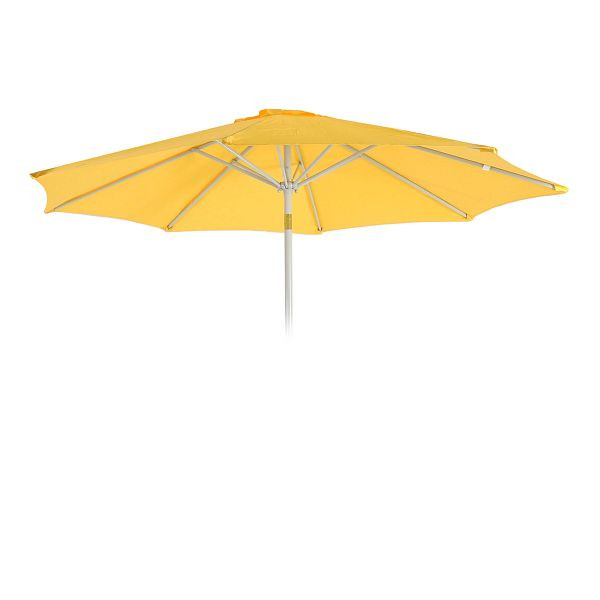 Mendler Ersatz-Bezug für Sonnenschirm N18, Sonnenschirmbezug Ersatzbezug, Ø 2,7m Stoff/Textil 5kg, gelb, 81640