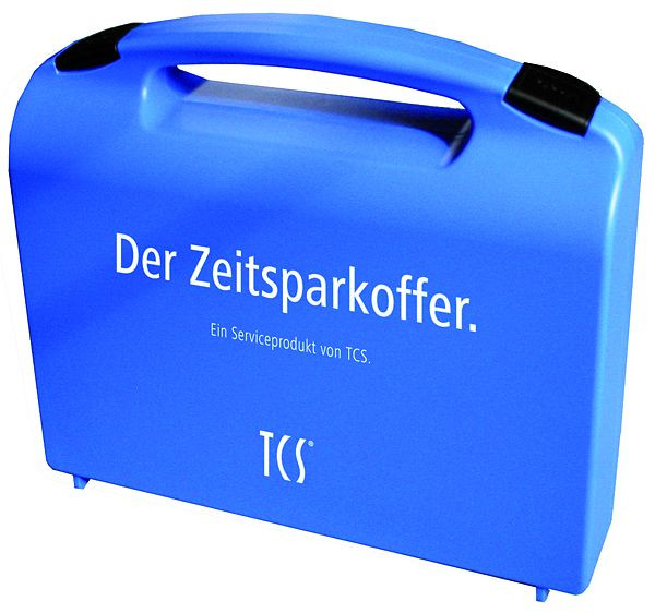 TCS Hartschalenkoffer inkl. Servicegerät (TCSK-02), Werkzeug und Dokumentation, E34228
