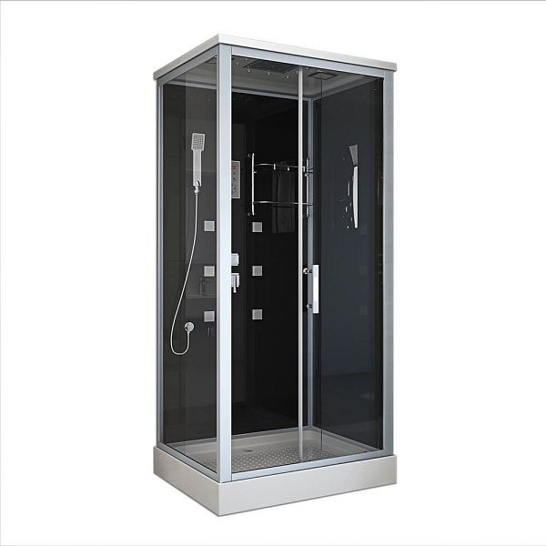 HOME DELUXE Duschkabine WAVE - L 100 x 80 cm, 1013, 4260255470713