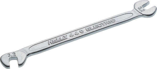 Hazet Doppel-Maulschlüssel, Außen-Sechskant Profil, 3.2 mm, 440-3.2