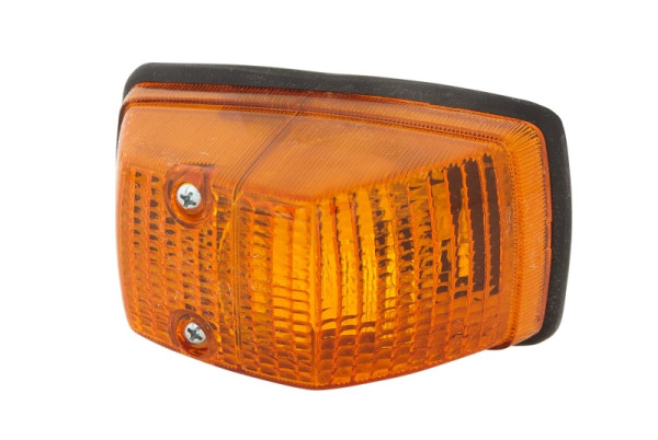 HELLA Blinkleuchte - Halogen - 6/12/24V - Anbau/geschraubt - Lichtscheibenfarbe: gelb - Stecker: Crimpkontakt - rechts, 2BA 001 416-021