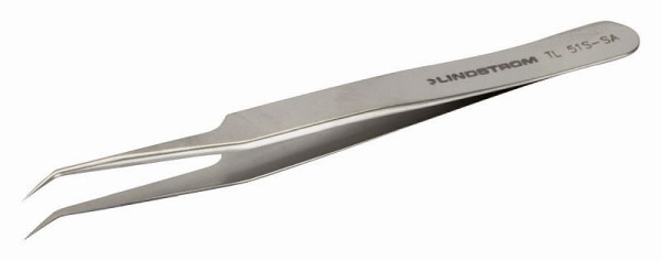 Lindström Hochpräzisions-Pinzette, sehr feine Spitzen, gewinkelt, TL 51S-SA