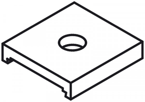 Mitee-Bite Verriegelungsplatte für X80100/X80105, X60155