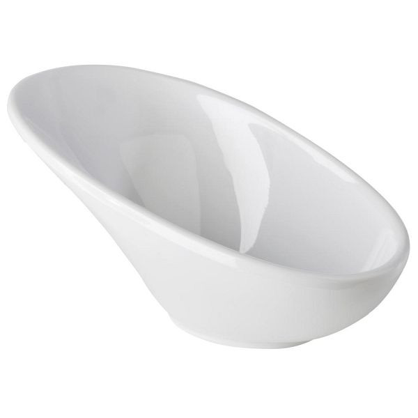 APS Schalen "FRIENDLY", Dippschalen, Snackschalen, aus recyceltemKunststoff (PET), 11,5 x 6 cm, Höhe 5,5 cm, 0,04 Liter, weiß, VE: 12 Stück, 79040