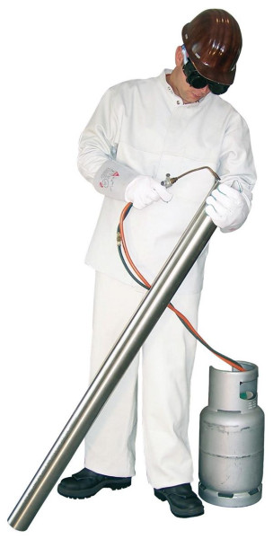 Hase Safety BURY CLASSIC - Schweisser-Latzhose Vollleder, Größe: L, 509220-L