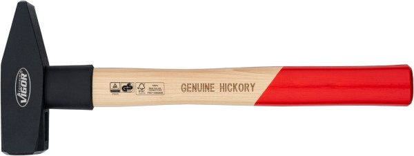 VIGOR Schlosserhammer, Länge: 360 mm, Hickoryholz, V2662-1000