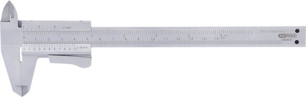 KS Tools Taschen-Messschieber 0-150mm, 235mm, 300.0510, 4042146154496