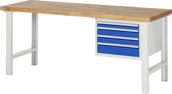 RAU Werkbank Serie 7000 - Modell 7132, B2000 x T700 x H840 mm, 13-7132A1-207B4S.11