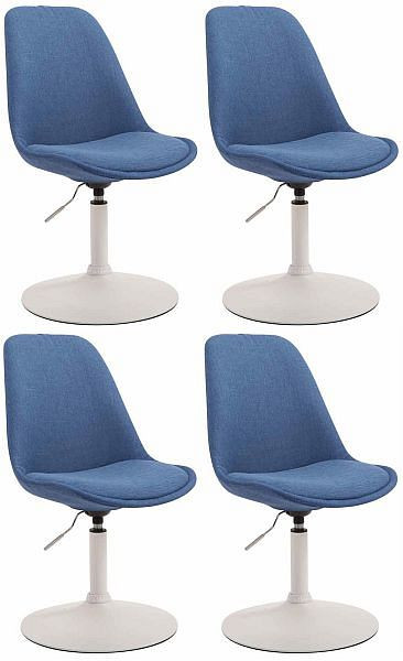 CLP Stuhl Maverick W Stoff, blau, VE: 4 Stück, 319907