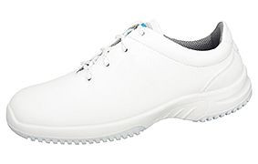 ABEBA Sicherheitsschuhe uni6 Halbschuh weiß, S2, Ristbereich mit Schnürung, A-micro, 1780-36