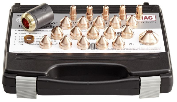ELMAG Zubehör- und Verschleißteileset, für Plasma-Brenner CP162C MAR (20-110 Amp.) zu PLASMA SOUND PC 110/T, 00040
