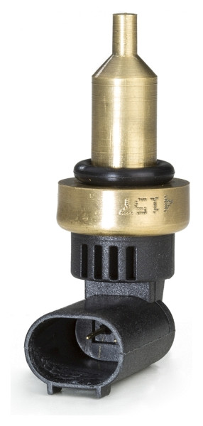 HELLA Sensor, Kühlmitteltemperatur, 2-polig, geklemmt, mit Dichtung, 6PT 358 058-191