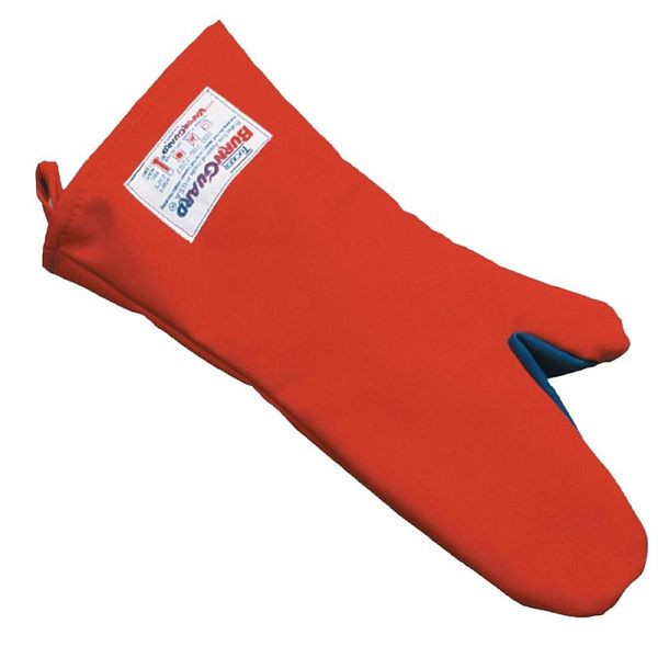 Burnguard Ofenhandschuh aus Polybaumwolle 38cm, vollständiger Schutz, GG750