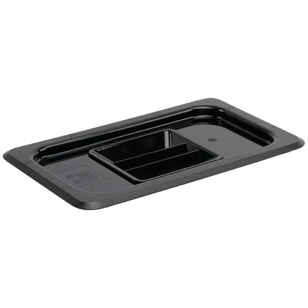 Vogue GN1/4 Deckel schwarz, Polycarbonat, U477, 5050984087523