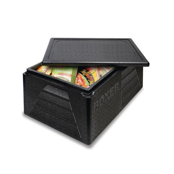 Thermo Future Thermobox Boxer Gastronorm 1/1 Schwarz 42 Liter, CF410