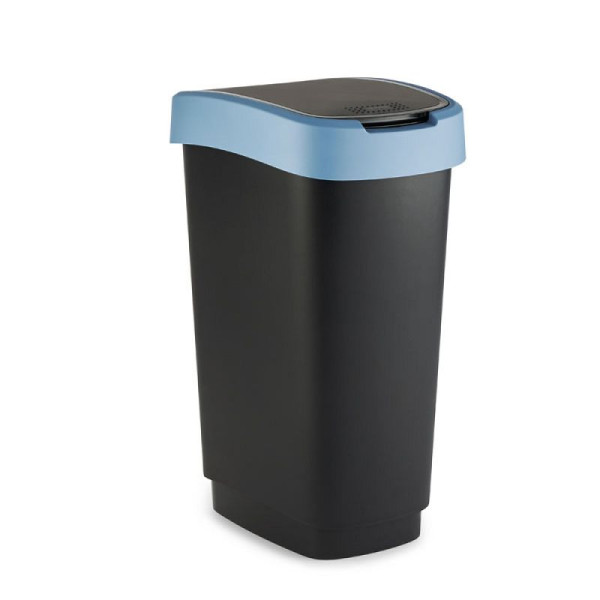STEIN HGS Abfalleimer Twist, horizonblau, Gesamthöhe 602 mm, 83477.0005