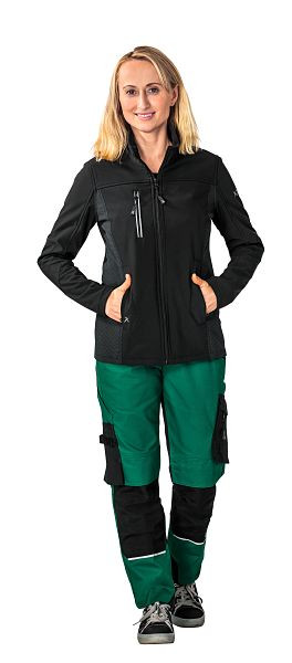 Planam Norit Damen Pure Softshelljacke, schwarz, Größe 48, 6445048