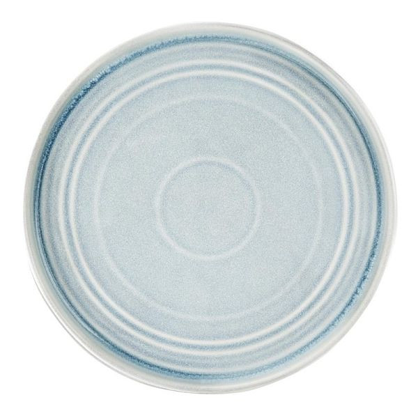 Olympia Cavolo Flacher runder Teller eisblau 27cm, VE: 4 Stück, FB569