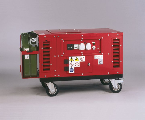 ELMAG 4-Radsatz für Stromerzeuger (schallgedämmt) bis 11 kVA, 53360
