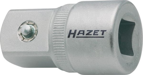 Hazet Vergrößerungsstück, Vierkant hohl 12,5 mm (1/2 Zoll), Vierkant massiv 20 mm (3/4 Zoll), Norm: DIN 3123, ISO 3316, 958-1