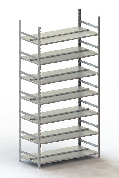 Meta Büro Compact GR 2500x1250x600 mm, RAL 7035, Bodenanzahl: 7, 200177972
