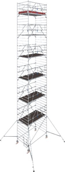 Krause Stabilo Fahrgerüst S5000 Feldlänge: 2,50m, Arbeitshöhe: 14,3m, 787118