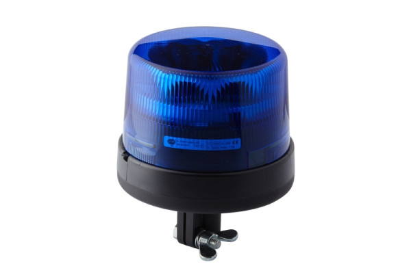 HELLA LED-Blitz-Kennleuchte - KL 7000 - 12/24V - blau - Rohrstutzen, flexibel - Kabel: 200mm, 2XD 012 972-111