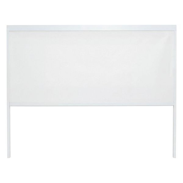 Mendler Seitenwand für Pergola HWC-P65, Pavillon Rollo Ersatzseitenwand, Sichtschutz Stoff/Textil sturmfest 3x3m, weiß, 119517