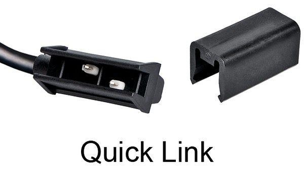 HELLA Seitenmarkierungsleuchte, Shapeline Tech, LED, 12/24V, geschraubt, Lichtscheibenfarbe: gelb, 1300mm, Quick Link, links/rechts, 2PS 013 301-121