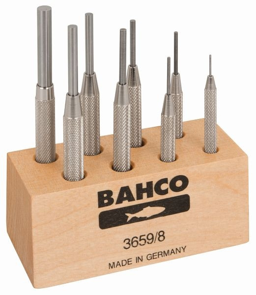 Bahco Splintentreiber-Satz, 8-teilig, Kunststoffständer, 3659/8