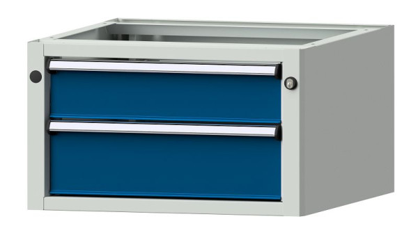 ANKE Werkbänke Unterbauschrank, Modell 902 V, 570 x 615 x 330 mm, RAL 7035/5010, 402.000
