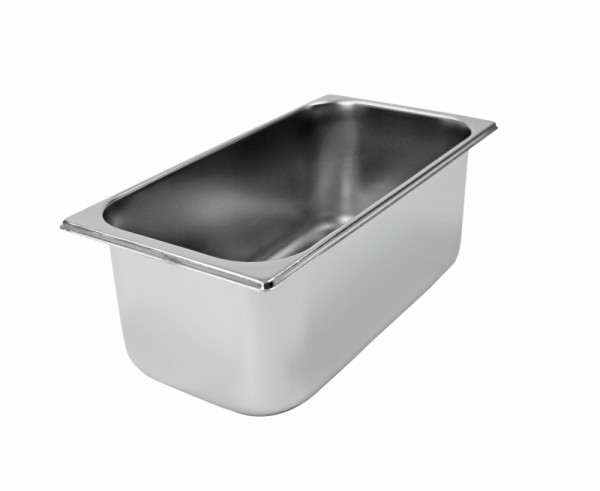 Schneider Eisbehälter 330 x 165 x 120 mm, Inhalt 5,0 Liter - Edelstahl, 199622