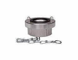 Riegler Storz-Blindkupplung mit Kette, Aluminium, 108260